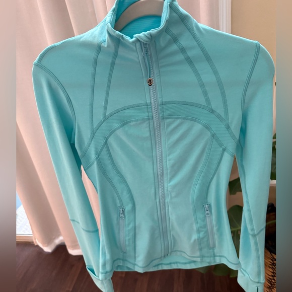 Lululemon Define Jacket Blue/Teal Size 4✨Excellent Condition Retail $118 - Picture 3 of 5